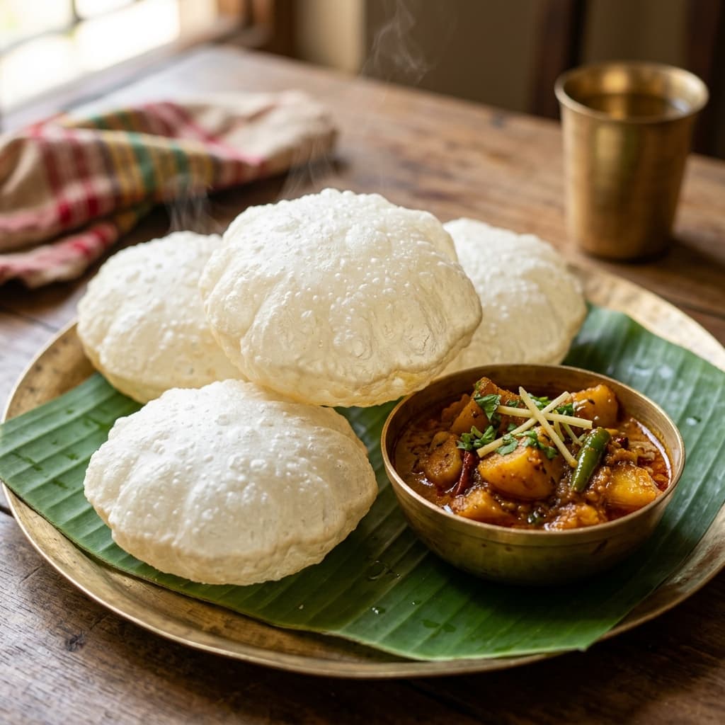 Bengali Phulko Luchi